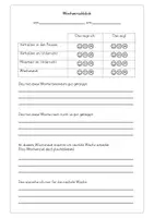 Vorschau - Anderer Materialtyp - Verhaltensrückmeldung (individueller Rückmeldebogen & Wochenrückblick) - Seite 1