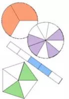 Vorschau - selbst erstellte Cliparts/Grafiken - Cliparts Mathe: Brüche als Vektorgrafik (>300 Stück) - Seite 3