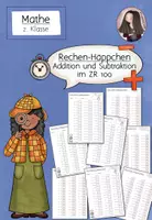 Vorschau - Arbeitsblätter - Kopfrechnen Klasse 2 ZR 100 | Rechen-Häppchen Mathe - Deckblatt