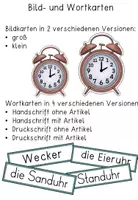 Vorschau - Poster - Tafelmaterial - Die Uhr / Uhrzeit - viele Uhren eine Zeit - Seite 1