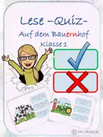 Vorschau - Spiele - Lesen interaktiv - Auf dem Bauernhof - Deckblatt