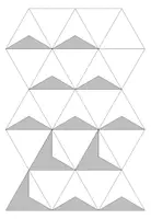 Vorschau - Mal- und Bastelvorlagen - Triomino / Trimino Vorlage (optimiert für A4-Druck) - Seite 3