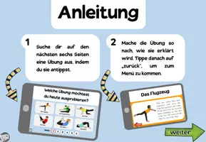 Vorschau - Arbeitsblätter - Yoga zu Hause - interaktive PDF - Seite 3