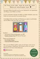 Vorschau - Mal- und Bastelvorlagen - Geschenk zum Muttertag und Vatertag - Basteln und Schreiben - Seite 1