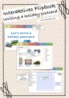 Vorschau - Interaktives Material - Interaktives Flipbook - Writing a holiday postcard - Deckblatt