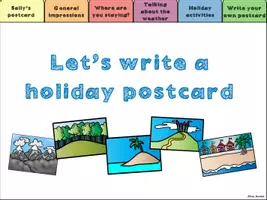 Vorschau - Interaktives Material - Interaktives Flipbook - Writing a holiday postcard - Seite 2
