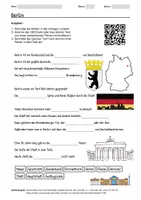 Vorschau - Arbeitsblätter - Lernposter + Arbeitsblatt zum Thema "Berlin" + Onlineübung & MP3 + Mindmap + Infografiken - Seite 1