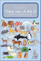 Vorschau - selbst erstellte Cliparts/Grafiken - such_a_doodle Cliparts Tiere von A bis Z - Deckblatt