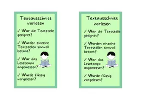 Vorschau - Arbeitsblätter - Buchvorstellung: Feedbackkarten kriteriengeleitet - Seite 3