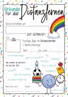 Vorschau - Arbeitsblätter - Urkunde Distanzlernen / Homeschooling - Schüler & Eltern - Seite 3