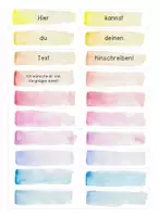 Vorschau - selbst erstellte Cliparts/Grafiken - Kleine, zarte Watercolor Kärtchen - Cliparts für dein Material - Seite 3