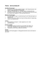 Vorschau - Arbeitsblätter - Referat Klasse 7 Überraschungsei - Deckblatt