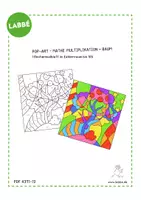 Vorschau - Arbeitsblätter - GRATIS Pop-Art Mathe - Multiplikation-Baum - Seite 1