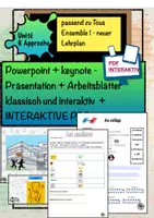 Vorschau - Arbeitsblätter - Au collège - Wortschatz üben - Tous ensemble Unité 6 - Deckblatt