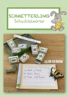 Vorschau - Spiele - Schmetterling - Schachtelwörter - Deckblatt