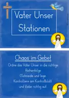 Vorschau - Arbeitsblätter - Vater Unser an Stationen - Seite 2