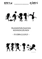 Vorschau - Arbeitsblätter - Homeschooling Sport: Trendsportarten kennenlernen Fußballgolf + Lösungen - Deckblatt