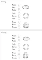 Vorschau - Arbeitsblätter - Lese-Mal-Heft (Frühling) - Seite 3
