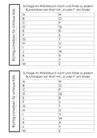 Vorschau - Arbeitsblätter - Miniheftchen "d oder t" (Auslaut) - Seite 3