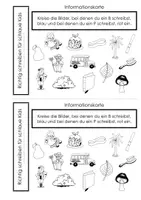 Vorschau - Arbeitsblätter - Miniheftchen auditive Fallen 4er-SET – Teil 1 - Seite 3