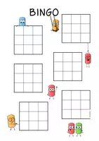 Vorschau - Arbeitsblätter - Verschiedene Bingoblätter mit Chalkys - Seite 3