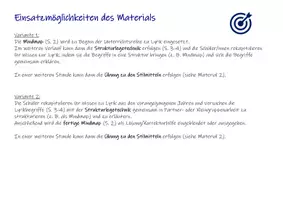 Vorschau - Arbeitsblätter - Mindmap und Übung zu Lyrikbegriffen - Seite 1