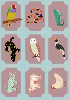 Vorschau - Arbeitsblätter - Spiele Set - Wirbeltiere, Wirbellose, Verhaltensbiologie, Samenpflanzen - differenziert - Deckblatt