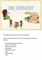 Vorschau - Arbeitsblätter - Materialpaket Steinzeit -Kartei und Arbeitsblätter- - Seite 2