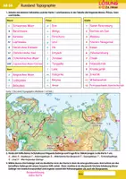 Vorschau - Arbeitsblätter - Russland Topographie - Seite 2