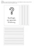 Vorschau - Arbeitsblätter - Gesunde Ernährung - einzelne Lapbook- Teile - Seite 3