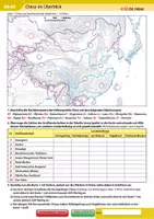 Vorschau - Arbeitsblätter - China im Überblick - Deckblatt