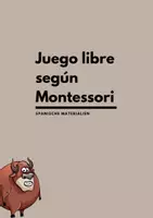 Vorschau - Arbeitsblätter - Juego libre según Montessori (Spanisch) - Deckblatt