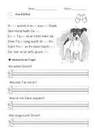 Vorschau - Arbeitsblätter - Textverständnis trainieren: Bauernhoftiere (2-fach differenziert) - Seite 3