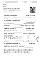 Vorschau - Arbeitsblätter - Lernposter + Arbeitsblatt zum Thema "Buch" + Onlineübung & MP3 + Infografiken - Seite 1