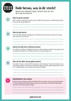 Vorschau - Arbeitsblätter - Polarstern Ikigai/Zukunftsperspektiven Arbeitsblatt - Seite 1
