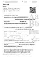 Vorschau - Arbeitsblätter - Arbeitsblatt zum Thema "Buchstabe" + Onlineübung & MP3 + - Deckblatt