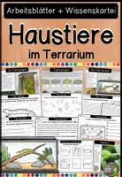 Vorschau - Unterrichtsreihen - Haustierhaltung - Tiere im Terrarium (Gecko) - Deckblatt