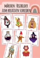 Vorschau - Bildkarten - Märchen: Reizbilder zum kreativen Schreiben - Deckblatt