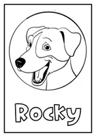 Vorschau - Unterrichtsreihen - Rocky and Lucy (Present / describe yourself!) - Deckblatt