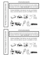 Vorschau - Arbeitsblätter - Miniheftchen "g oder k" (Auslaut) - Seite 2