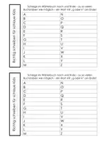 Vorschau - Arbeitsblätter - Miniheftchen "g oder k" (Auslaut) - Seite 3