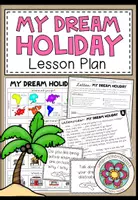 Vorschau - Stundenentwürfe - My Dream Holiday - Stundenentwurf (mit Stundenplanung) - Deckblatt