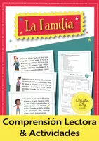 Vorschau - Arbeitsblätter - La Familia: Lesespaziergang; Leseverstehen (Spanisch) - Deckblatt