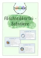 Vorschau - Arbeitsblätter - Materialpaket - Abschreibtexte wachsend - Deckblatt