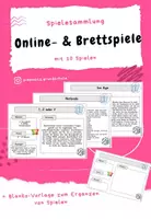 Vorschau - Spiele - Spielesammlung Online- & Brettspiele - Deckblatt