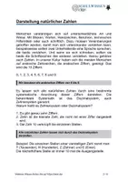 Vorschau - Arbeitsblätter - 1 - Darstellung natürlicher Zahlen - Seite 1