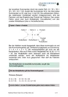 Vorschau - Arbeitsblätter - 4 - Multiplikation und Division natürlicher Zahlen - Seite 2