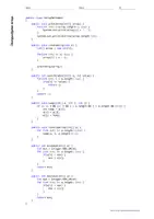 Vorschau - Arbeitsblätter - Grundlagen Java: Übungsaufgaben Arrays - Seite 3