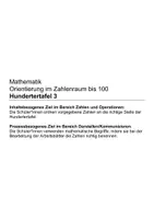 Vorschau - Arbeitsblätter - Hundertertafel 3 (Zahlenraum bis 100) - Seite 1