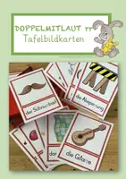 Vorschau - Fördermaterial/Inklusion - Doppelmitlaut rr - Tafelbildkarten / Bildkarten - Deckblatt